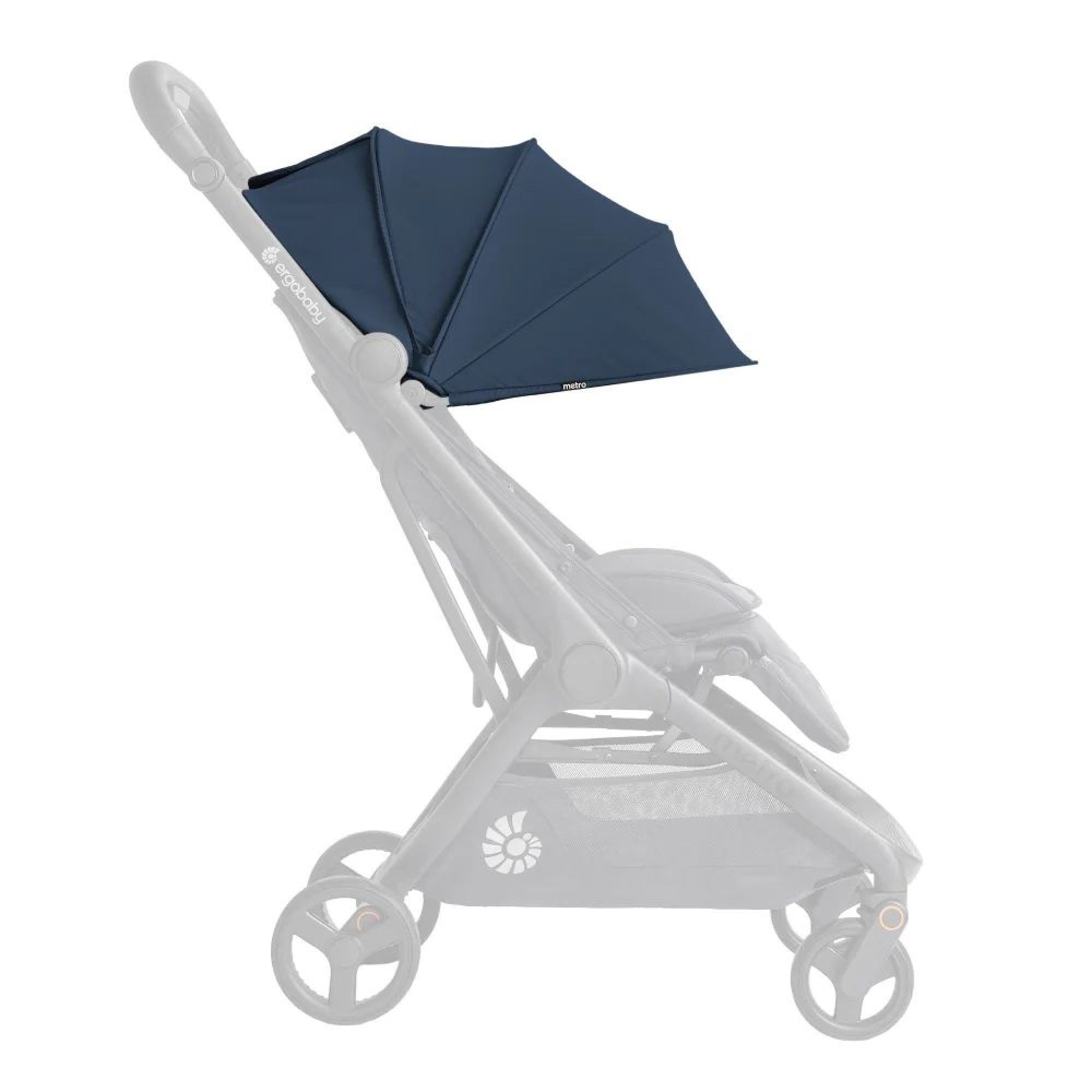 Pare soleil poussette bleu, ERGOBABY