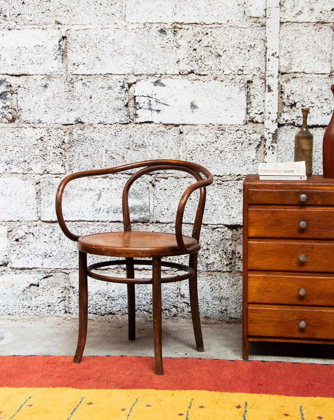 Fauteuil bistrot Fischel Ernest N°532 - Bon état, DEBONGOUT
