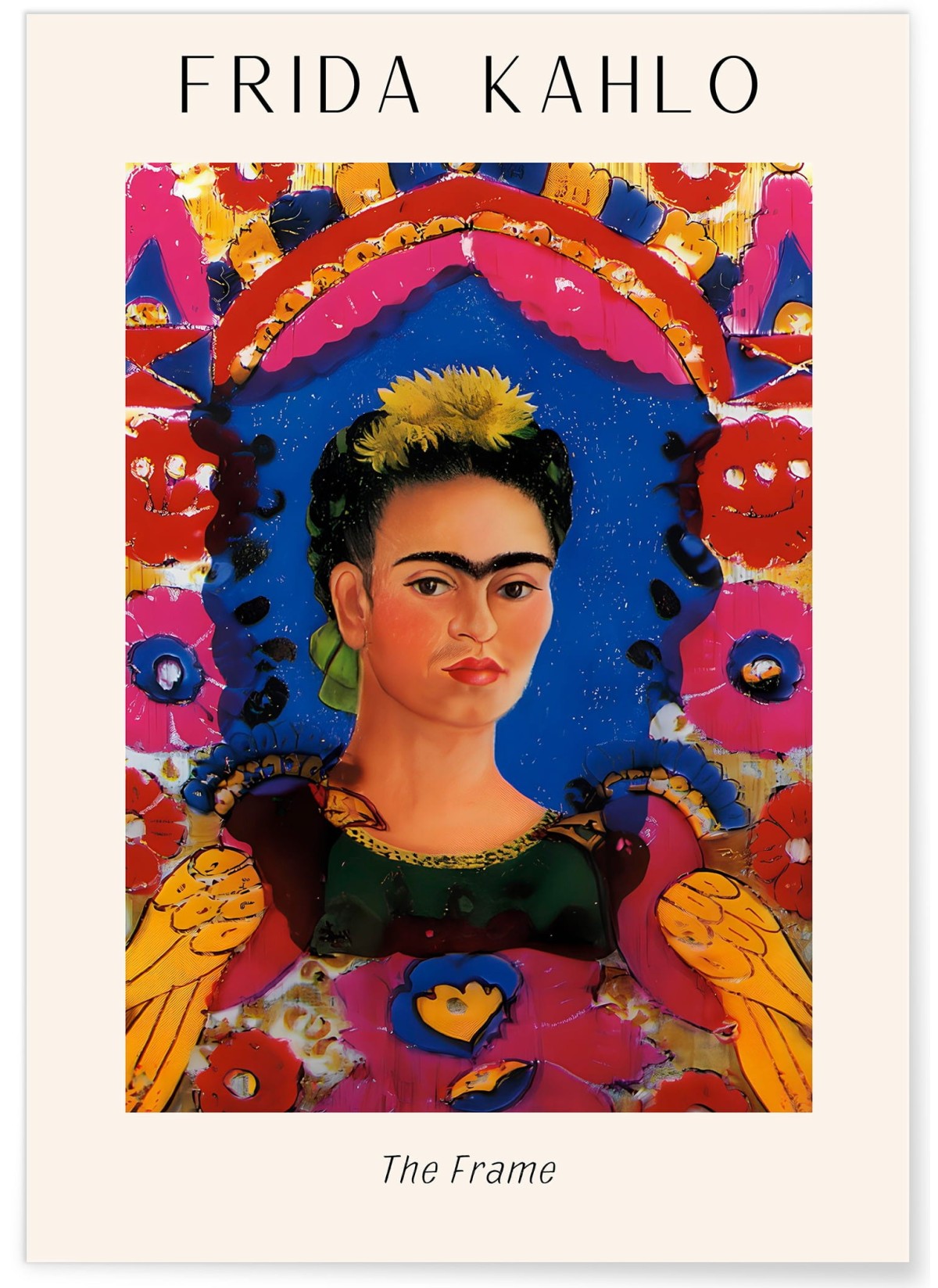 Affiche Frida Kahlo « The Frame », L'AFFICHERIE