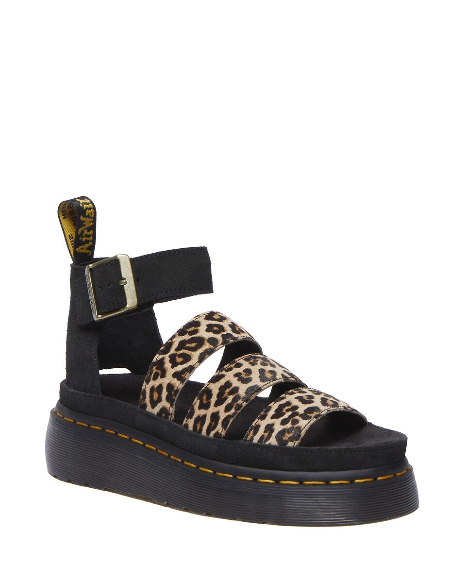 Dr. Martens Sandalias de piel con plataforma Clarissa II Quad — photo 3