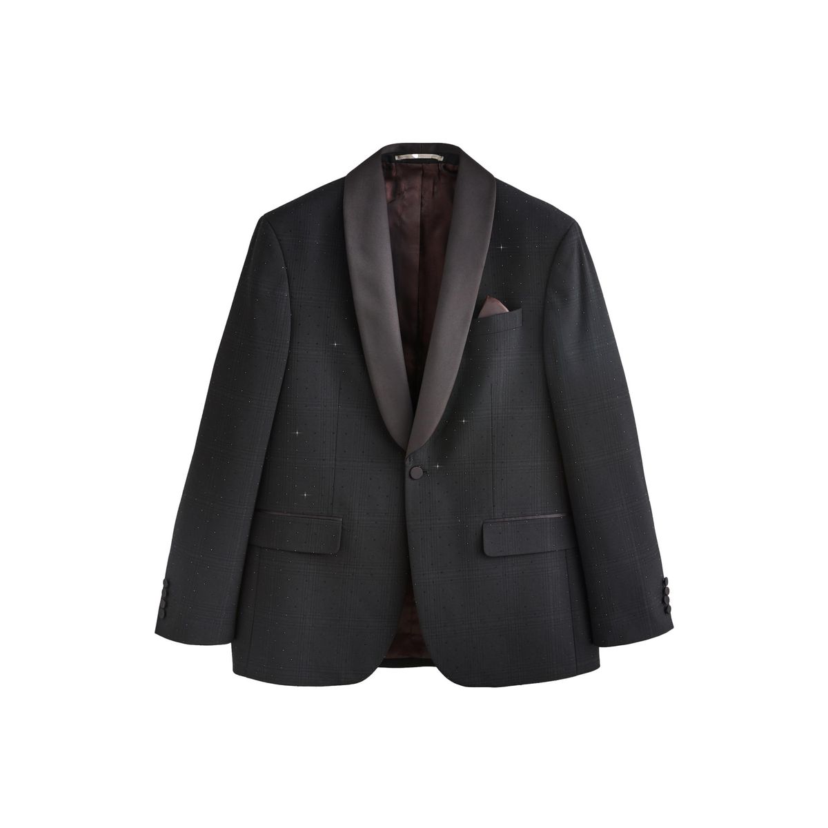 Veste de smoking standard à carreaux, NEXT