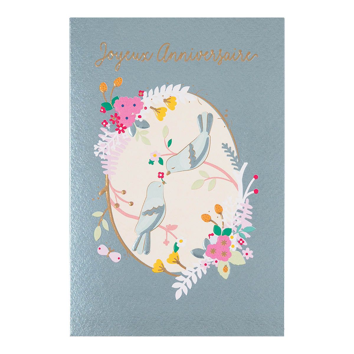 Carte de vœux avec enveloppe - lot de 8 cartes joyeux noël turquoise clair  Draeger Paris