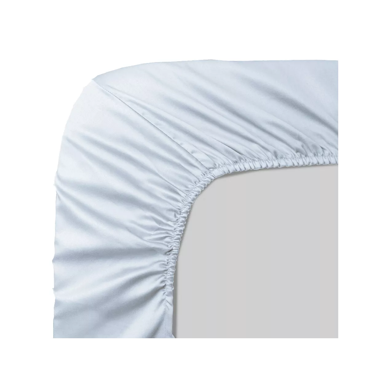 Drap housse b50 satin de coton AVA UNI, GARNIER THIEBAUT