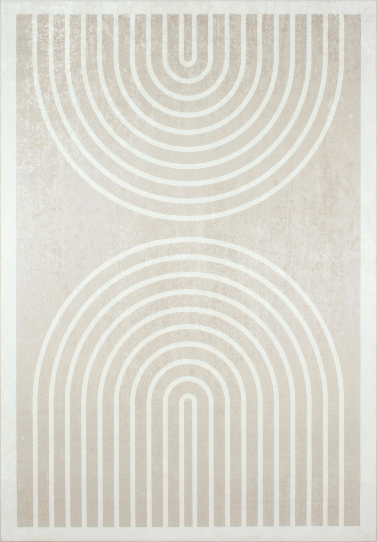 Tapis de salon motifs arc en ciel GREGE, NAZAR RUGS