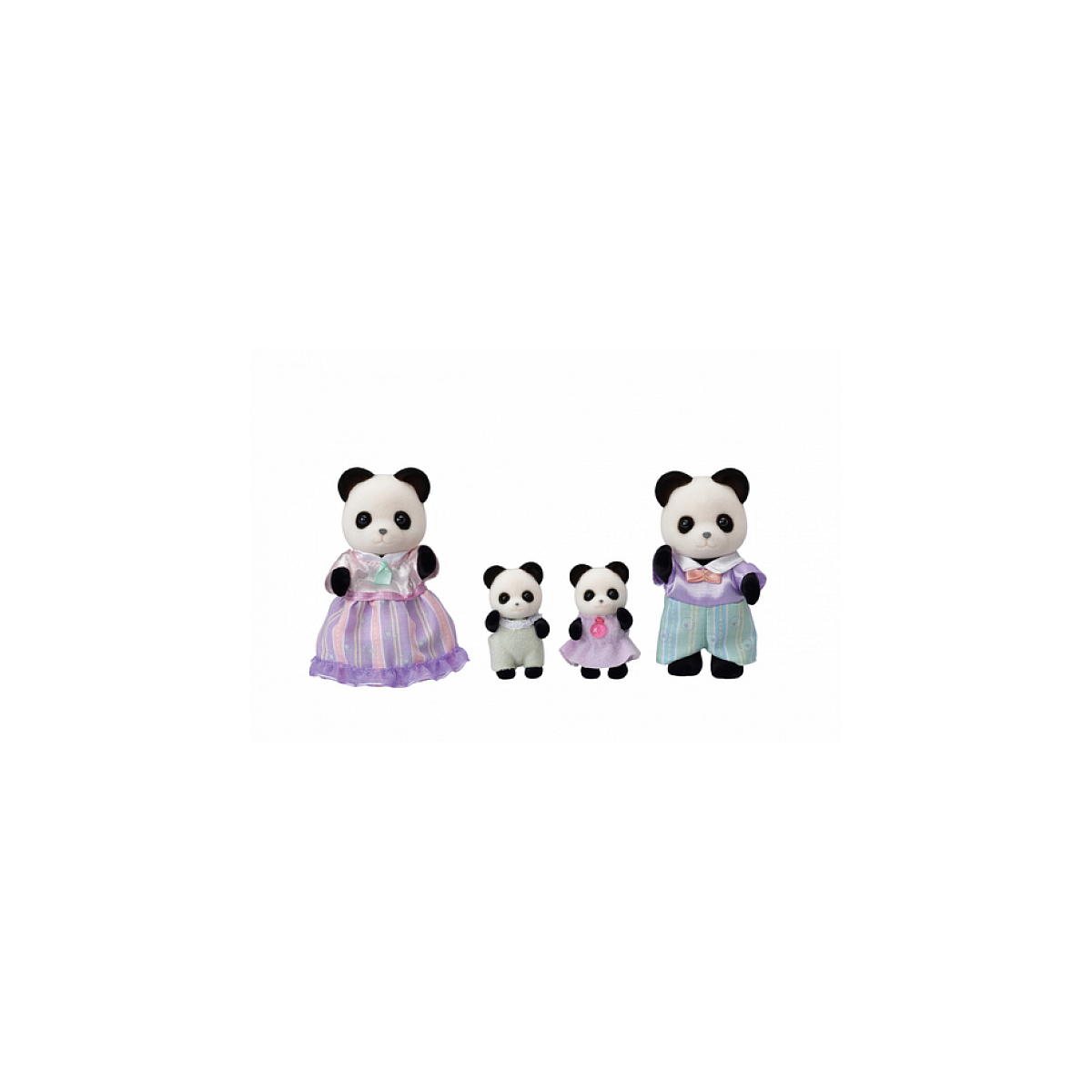 5529  La famille panda, SYLVANIAN FAMILIES