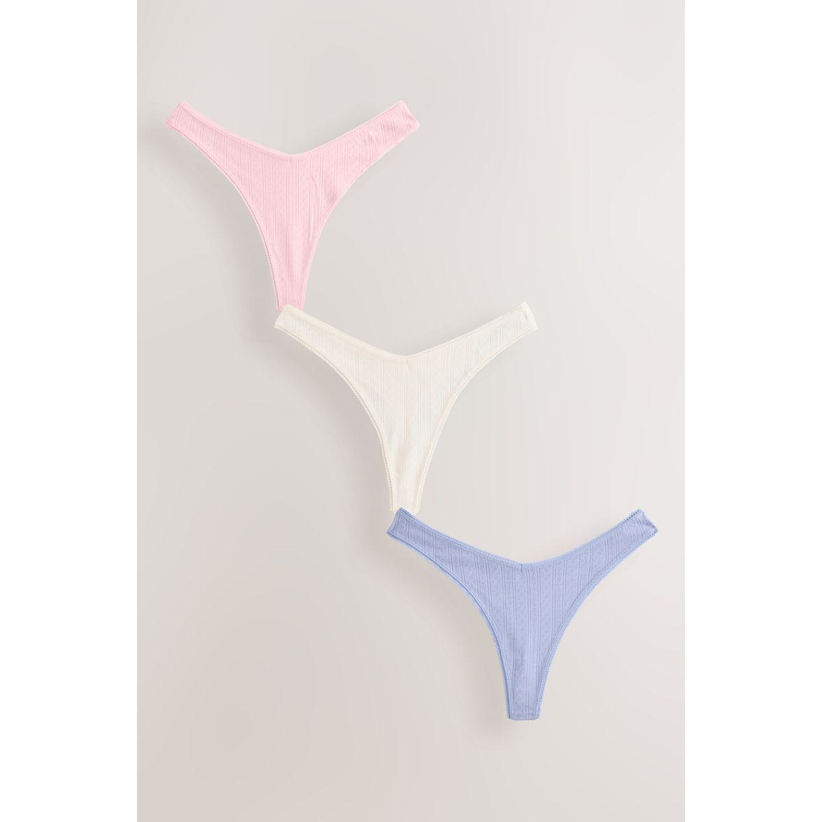 Culotte en pointelle, lot de 3, NEXT