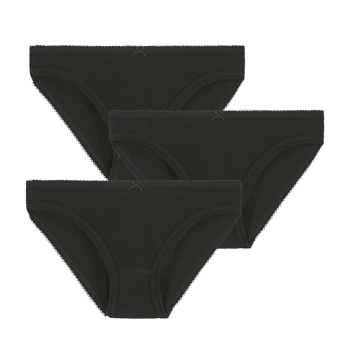 Pack of 3 Knickers in Lightweight Cotton, PETIT BATEAU