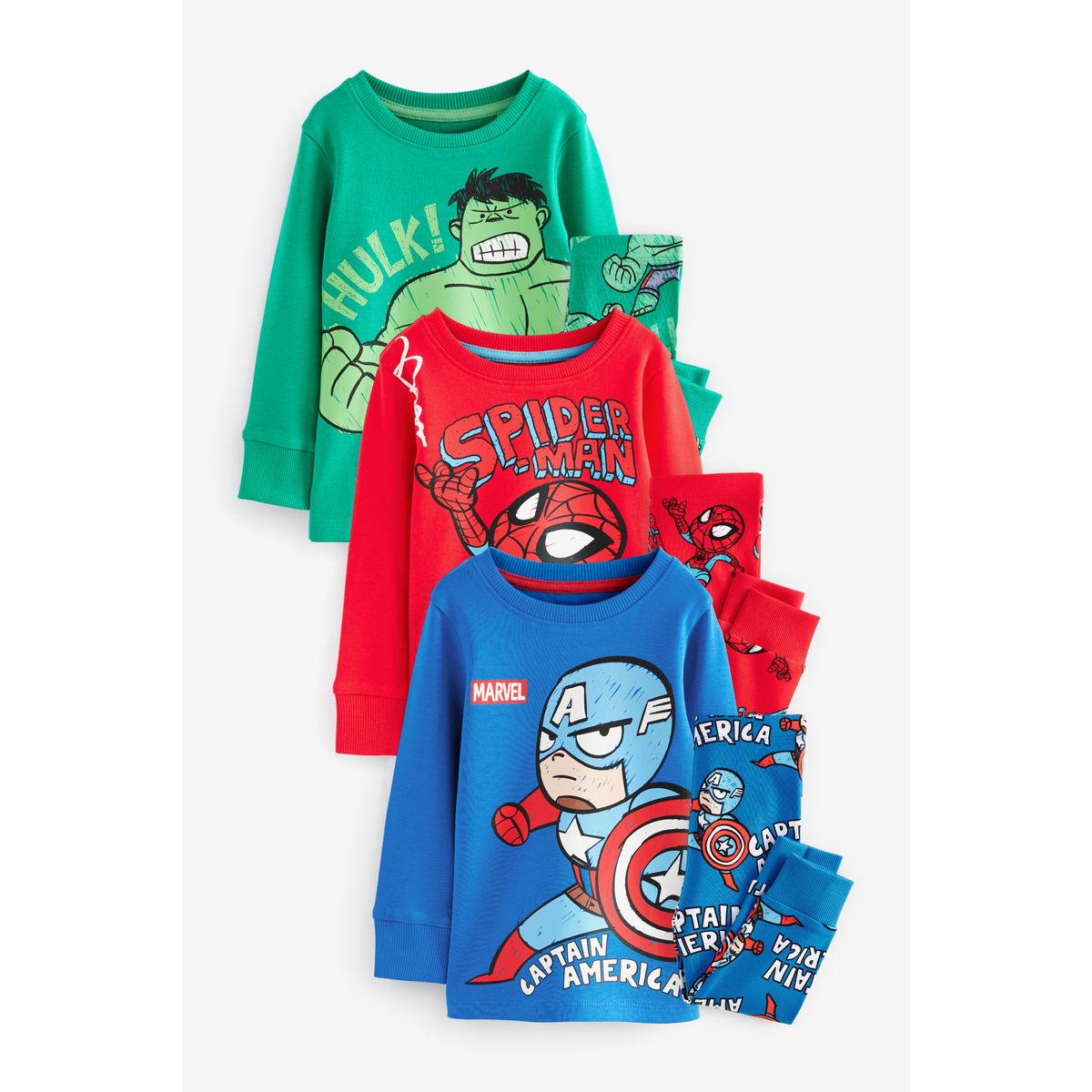 Pyjama douillet, lot de 3, NEXT