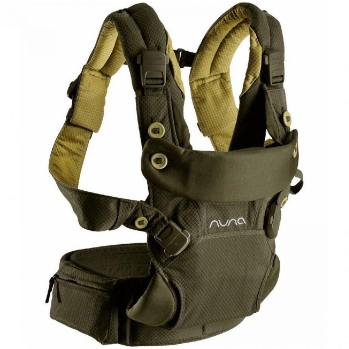 Porte Bebe Dorsal Et Ventral Cudl Olive Olive Nuna La Redoute