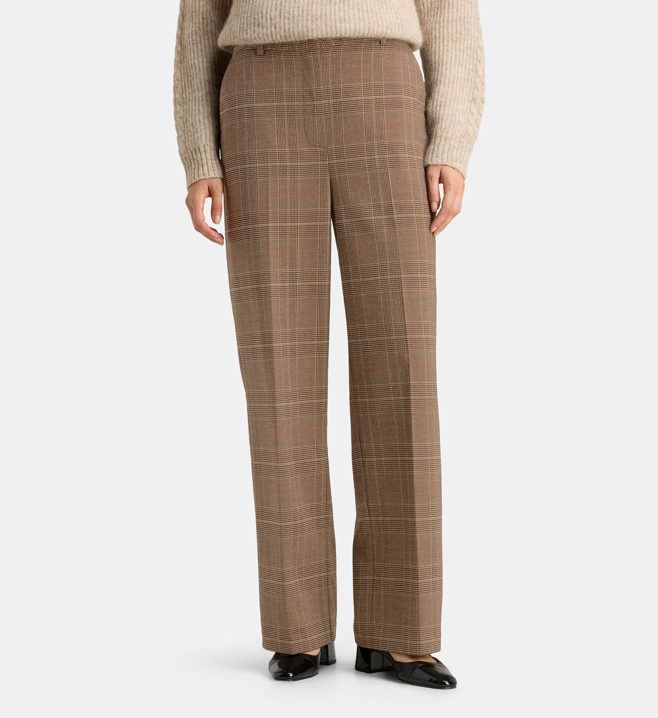 Pantalon droit ferney car, GALERIES LAFAYETTE