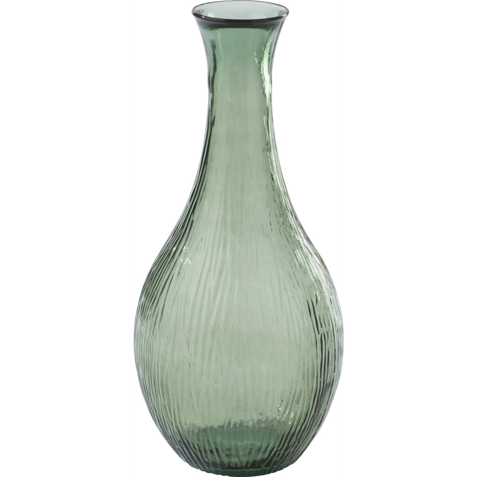 Vase en verre texturé, RECOLLECTION