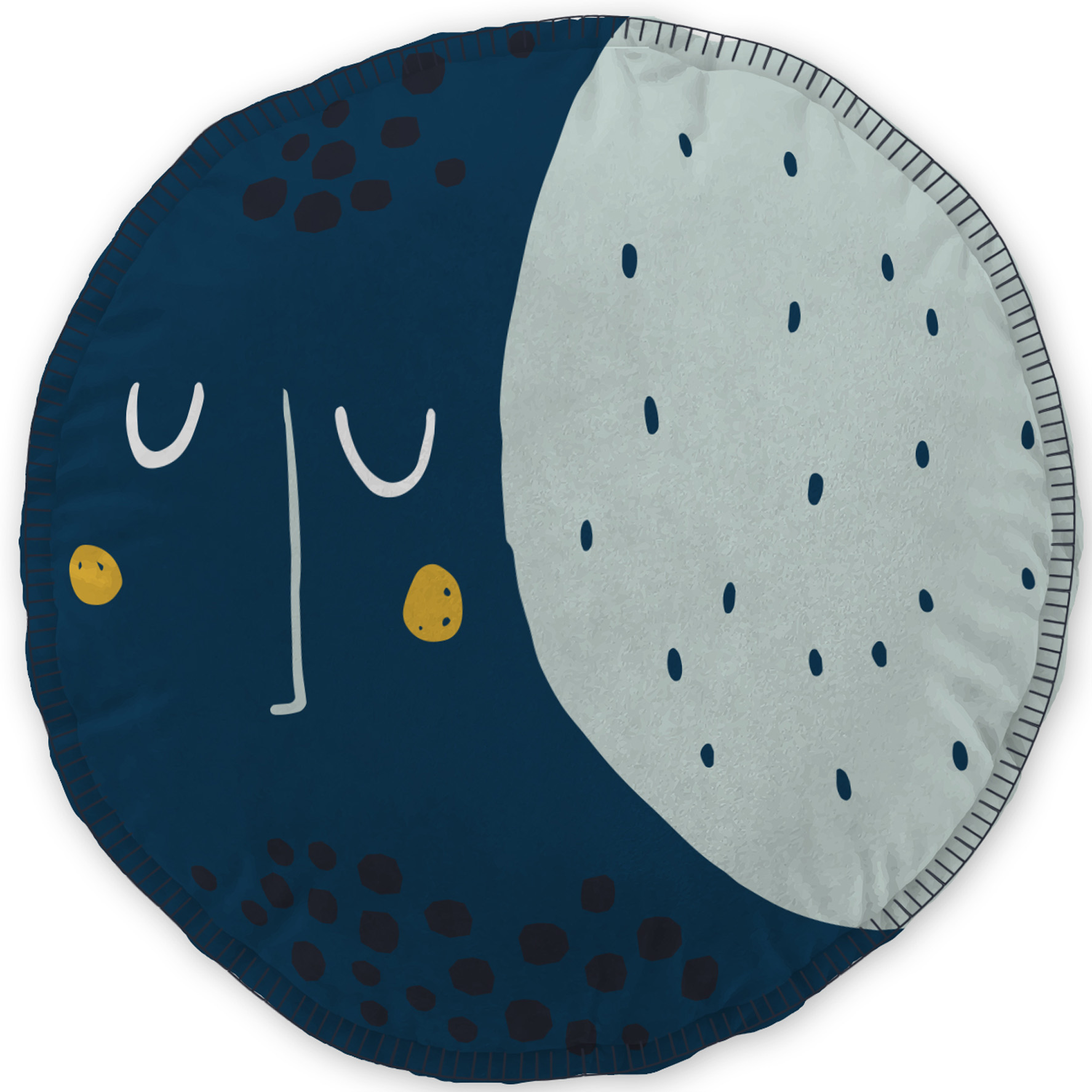 Coussin rond Astral, EDEN