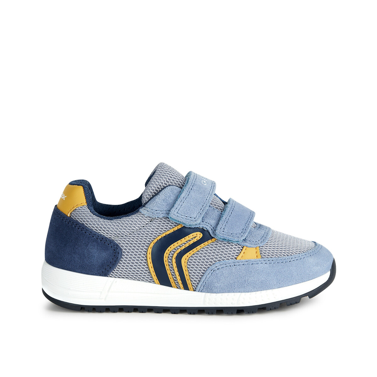 kids alben breathable trainers with touch 'n' close fastening