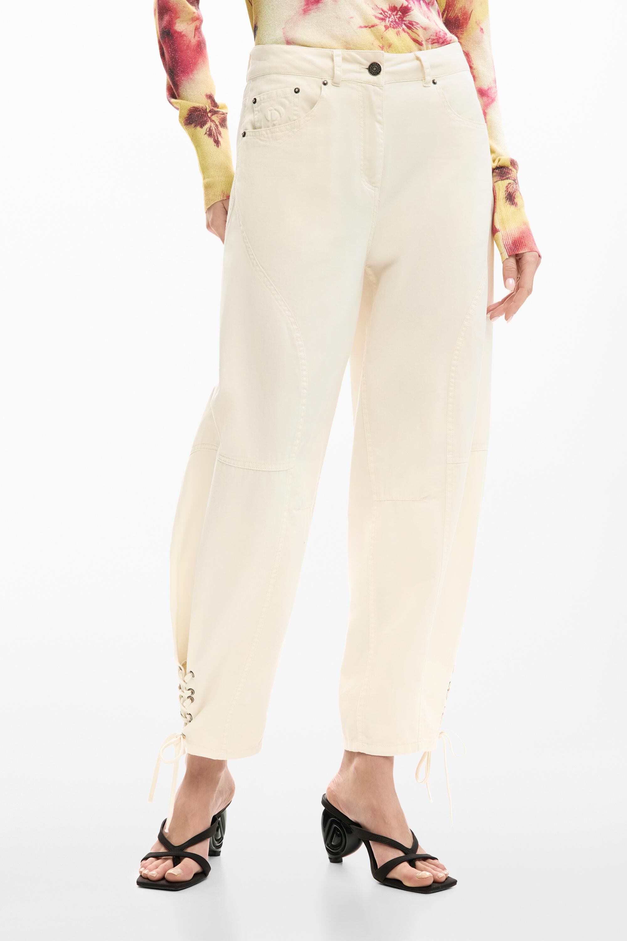 Pantalon long à nœud, DESIGUAL