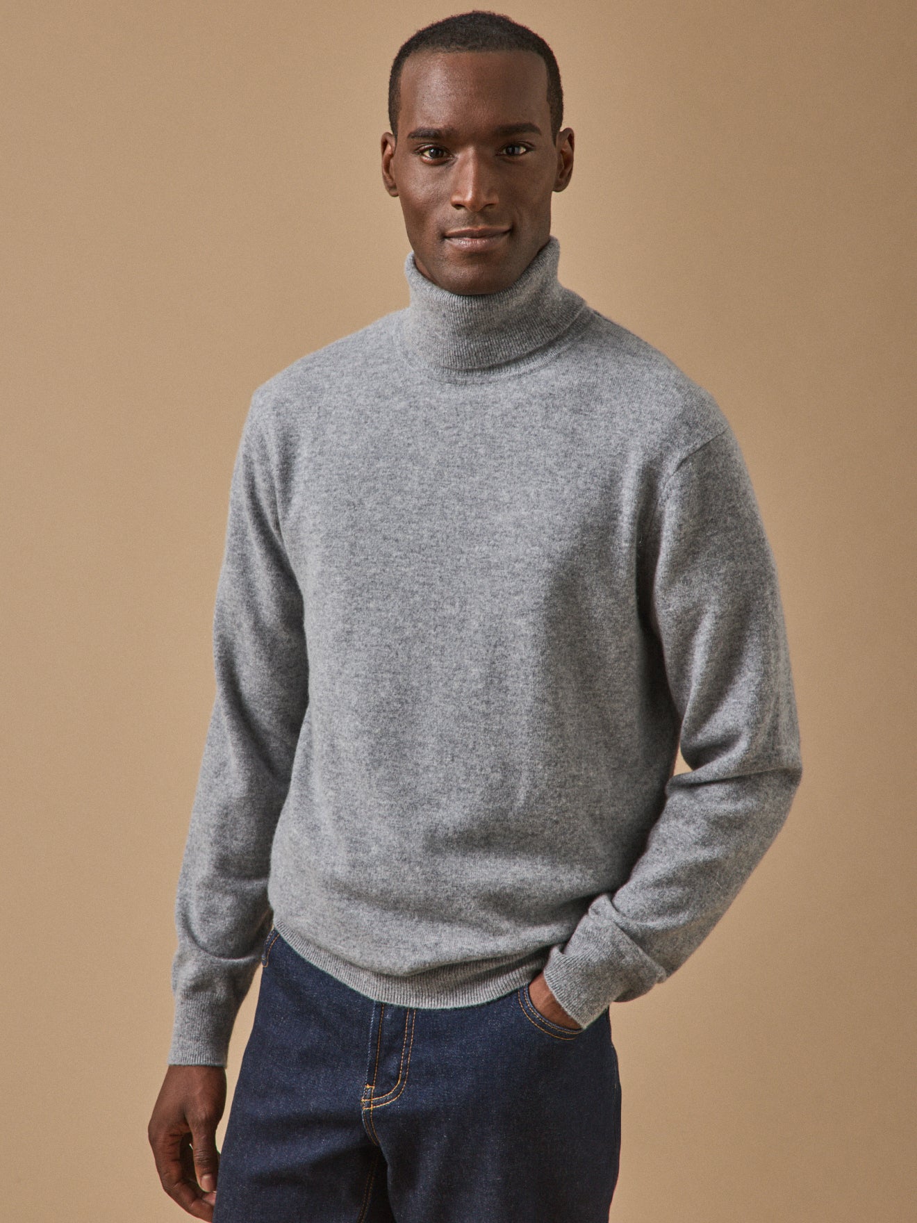 Pull col roulé - Collection Cachemire, CYRILLUS
