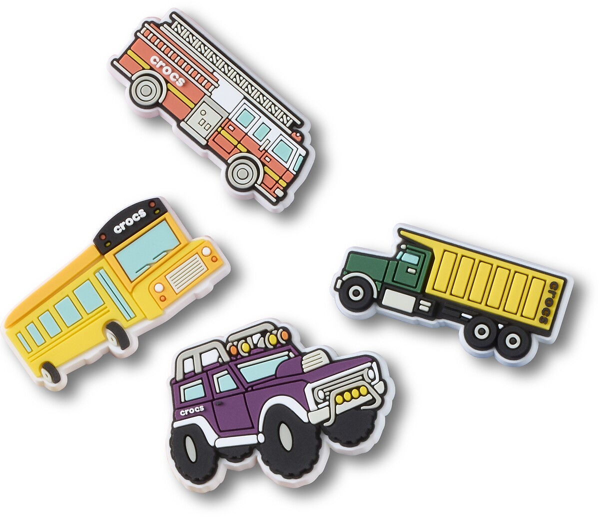 Lots de 5 jibbitz Everyday Vehicles, CROCS