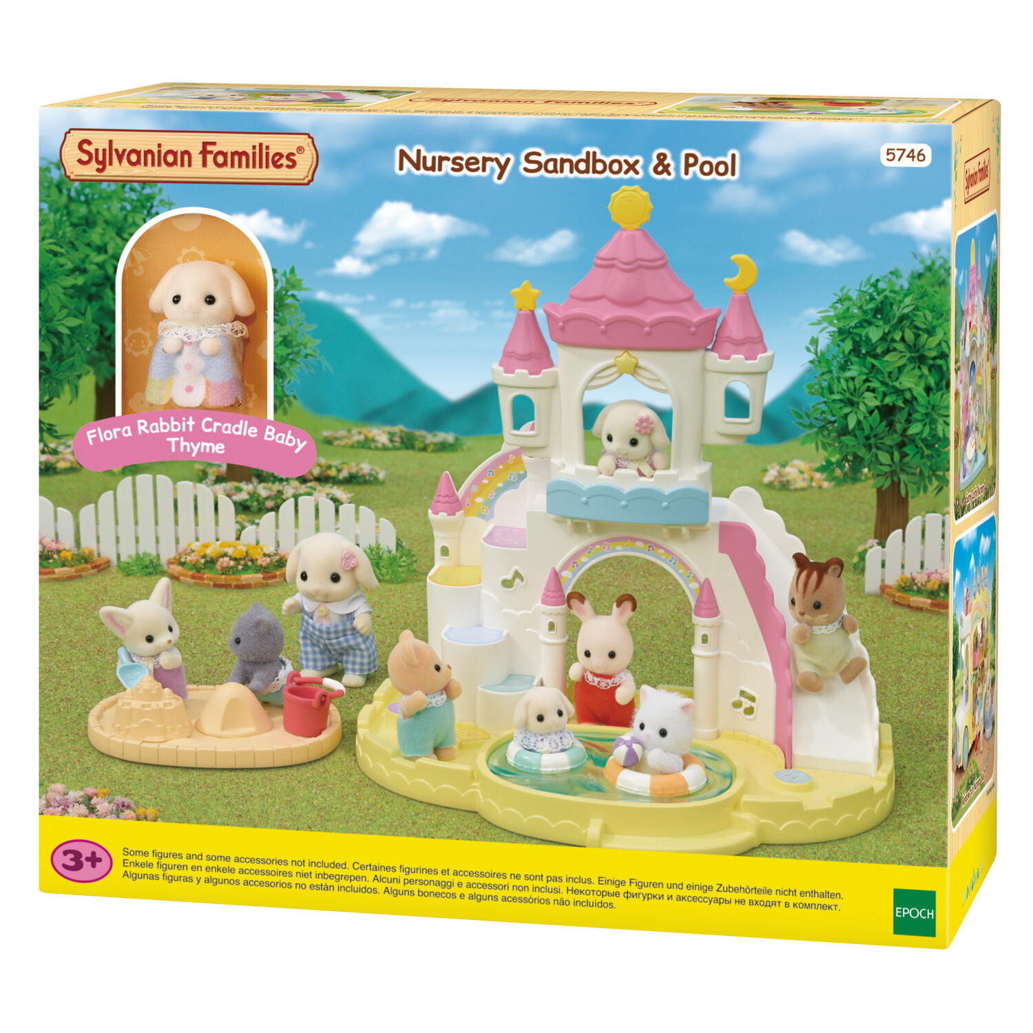 5746 Le bac a sable et piscine des bebes, SYLVANIAN FAMILIES
