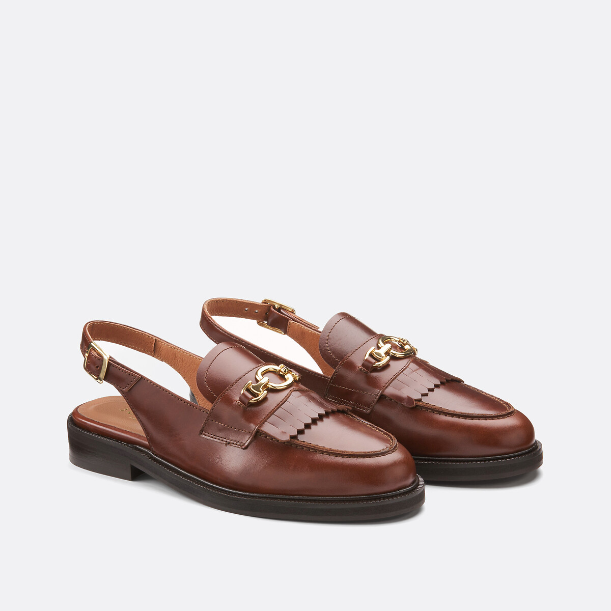Jonak Mocasines slingback de piel Delphy