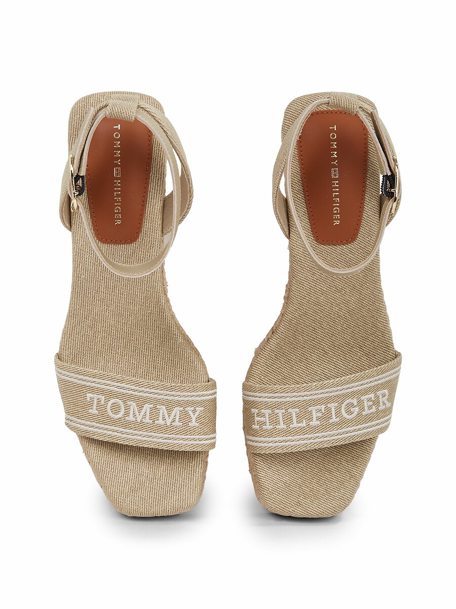 Tommy Hilfiger Sandalias con tacón de cuña — foto 3