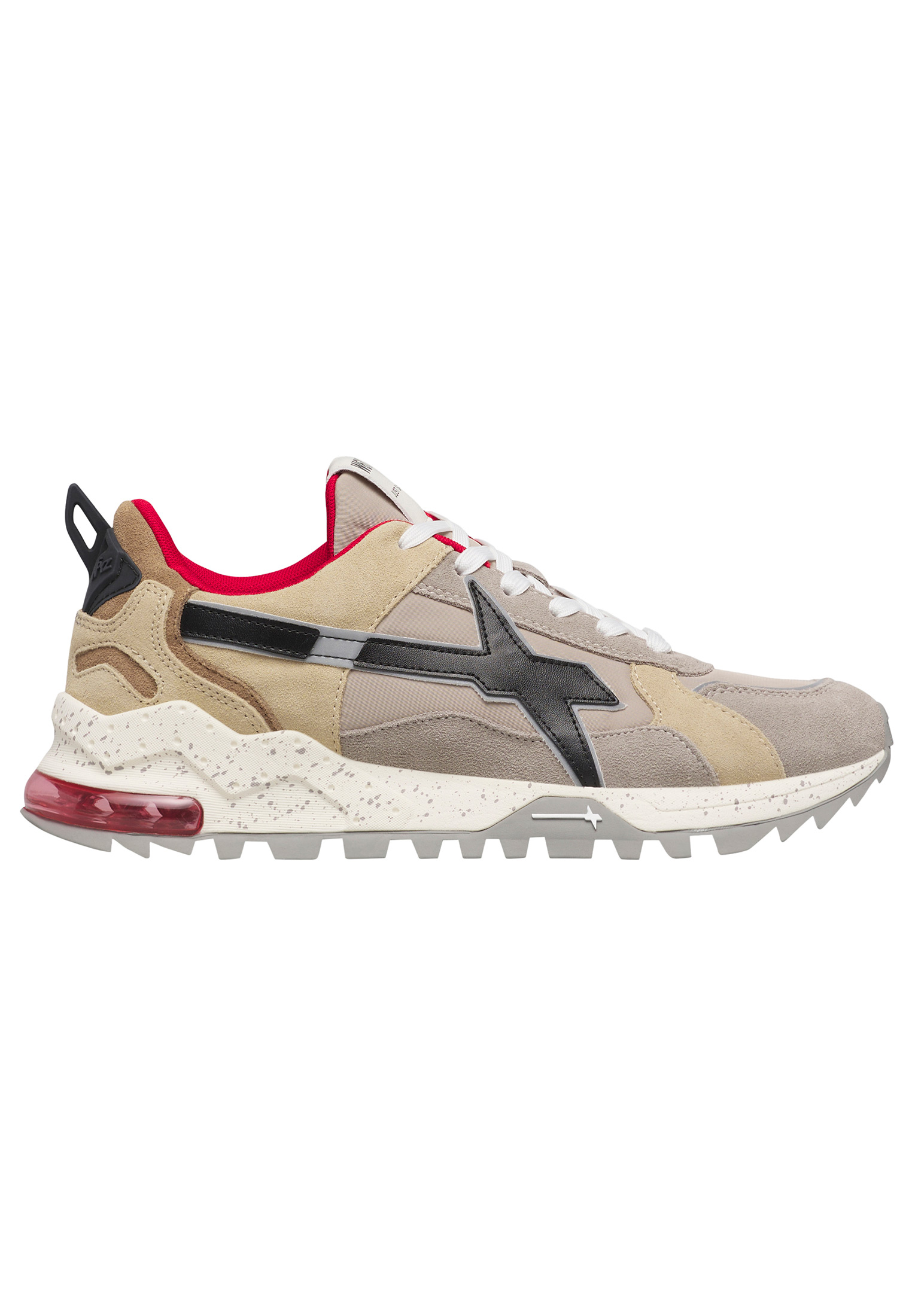 Sneakers en tissu technique et en daim BREEZE 3-M., W6YZ