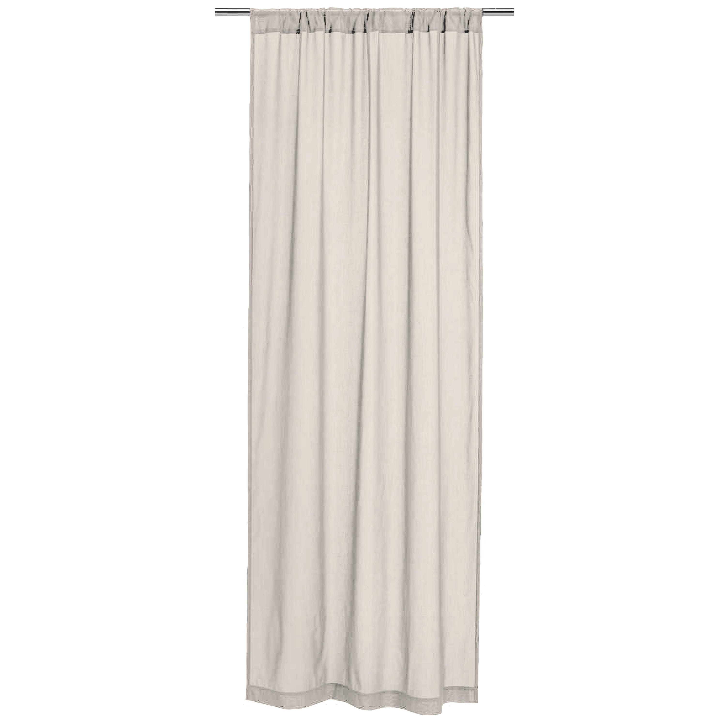 Rideau tamisant en polyester et lin, AYDEN, INSPIRE