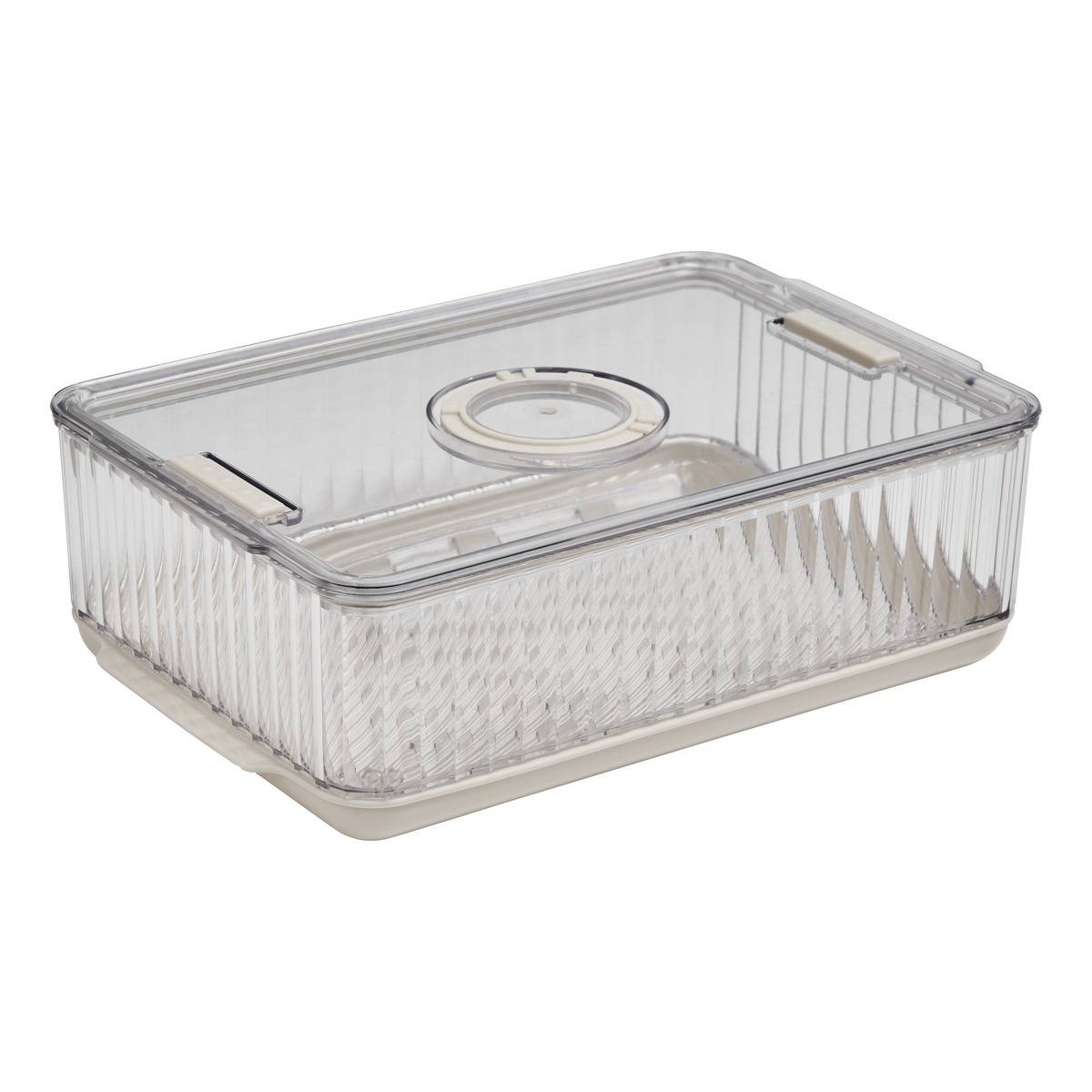 Moyen organiseur transparent pour réfrigérateur STREAKS, 5FIVE SIMPLY SMART
