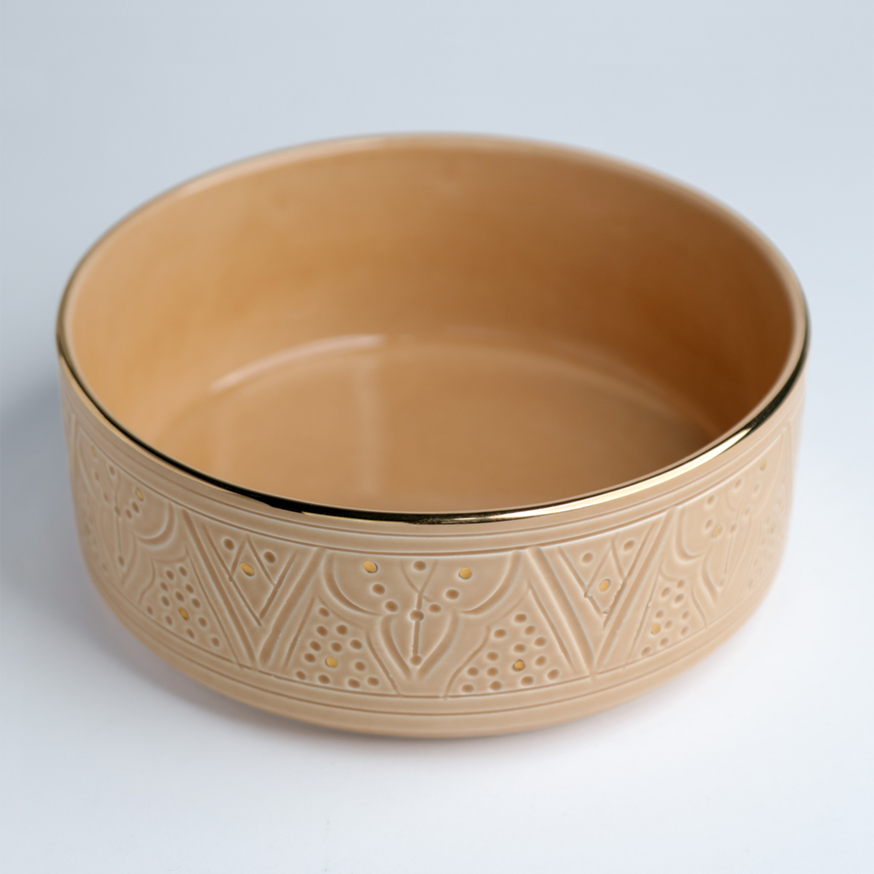 Plat de service EMPREINTE, CHABI CHIC