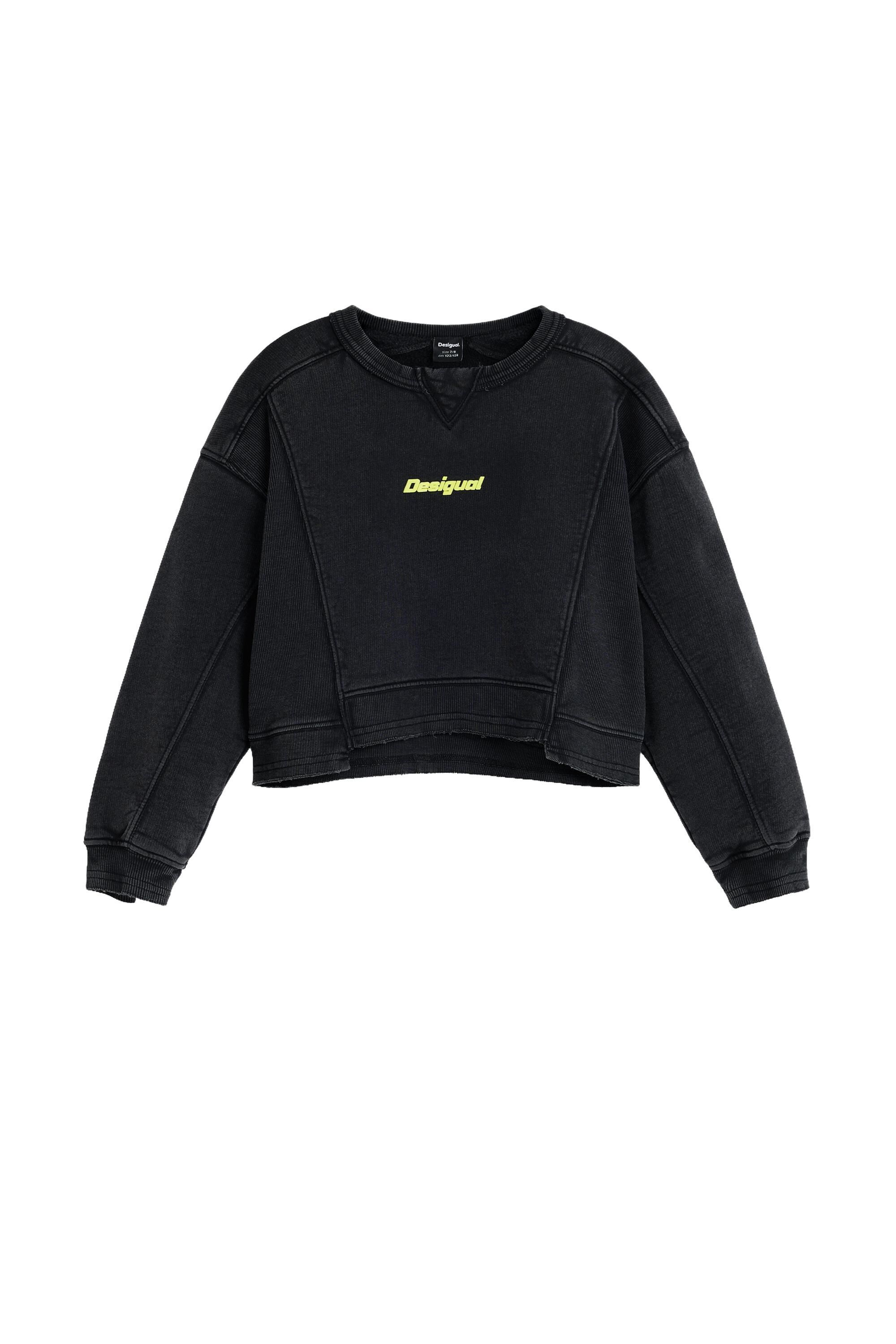 Sweat-shirt coutures logo, DESIGUAL