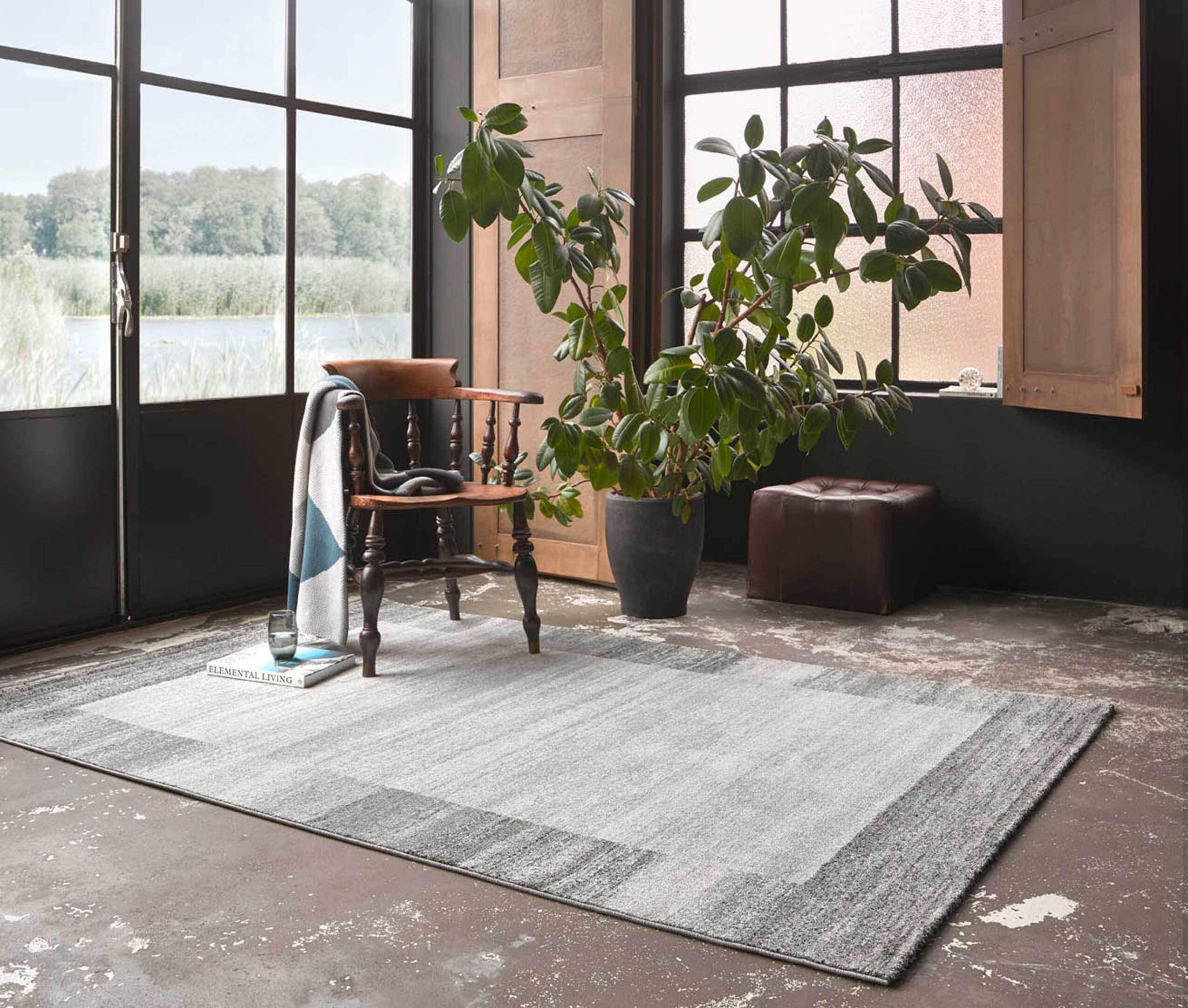 Tapis chiné avec bordures , DÉJÀ-VU, WECON HOME