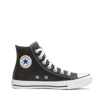 Chuck Taylor All Star Leather High Top Trainers CONVERSE