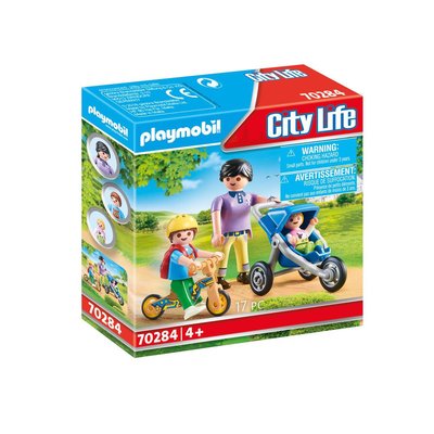 Playmobil 70284 maman avec enfants- city life - le centre de loisirs - famille enfants PLAYMOBIL