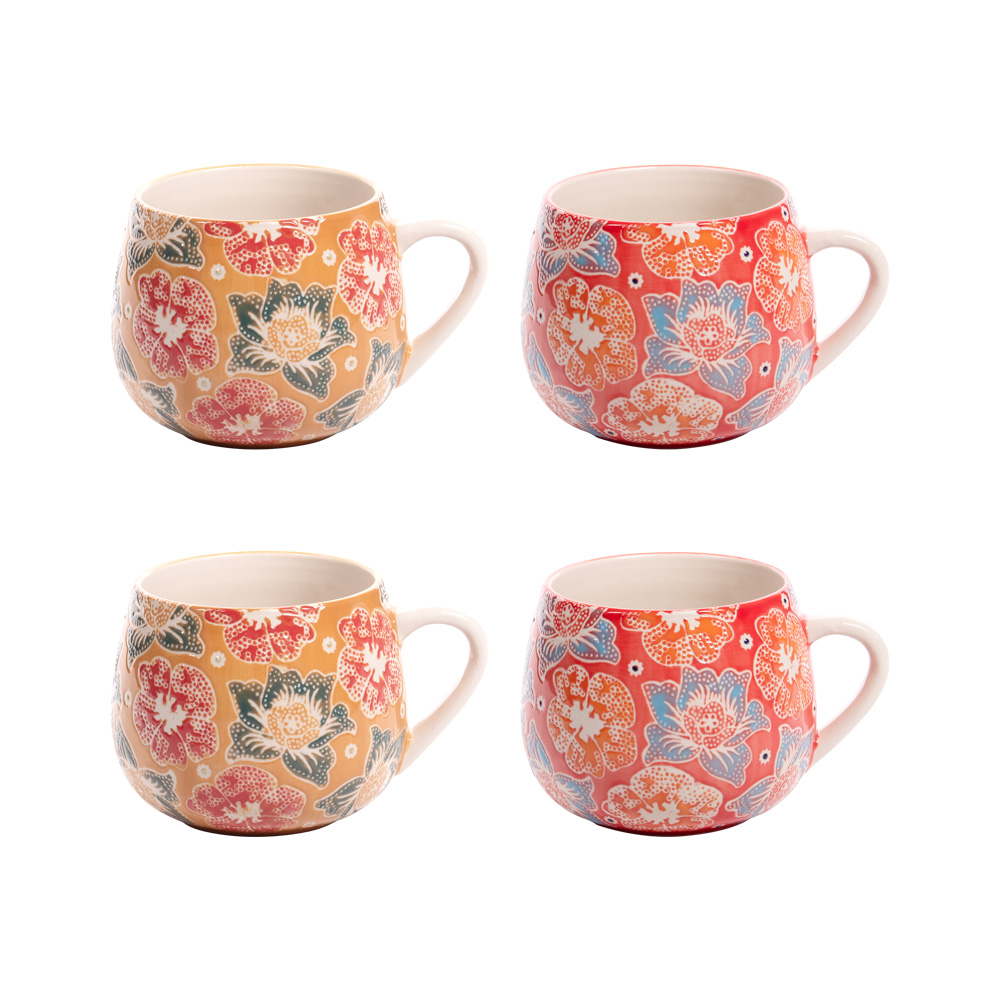 Coffret de 4 mugs Zphyr 45 cl, TABLE PASSION