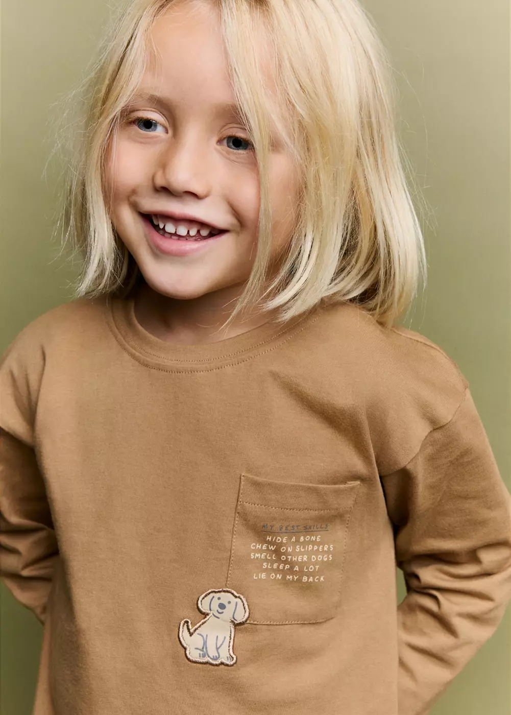 T-shirt oversize imprimé, MANGO BABY