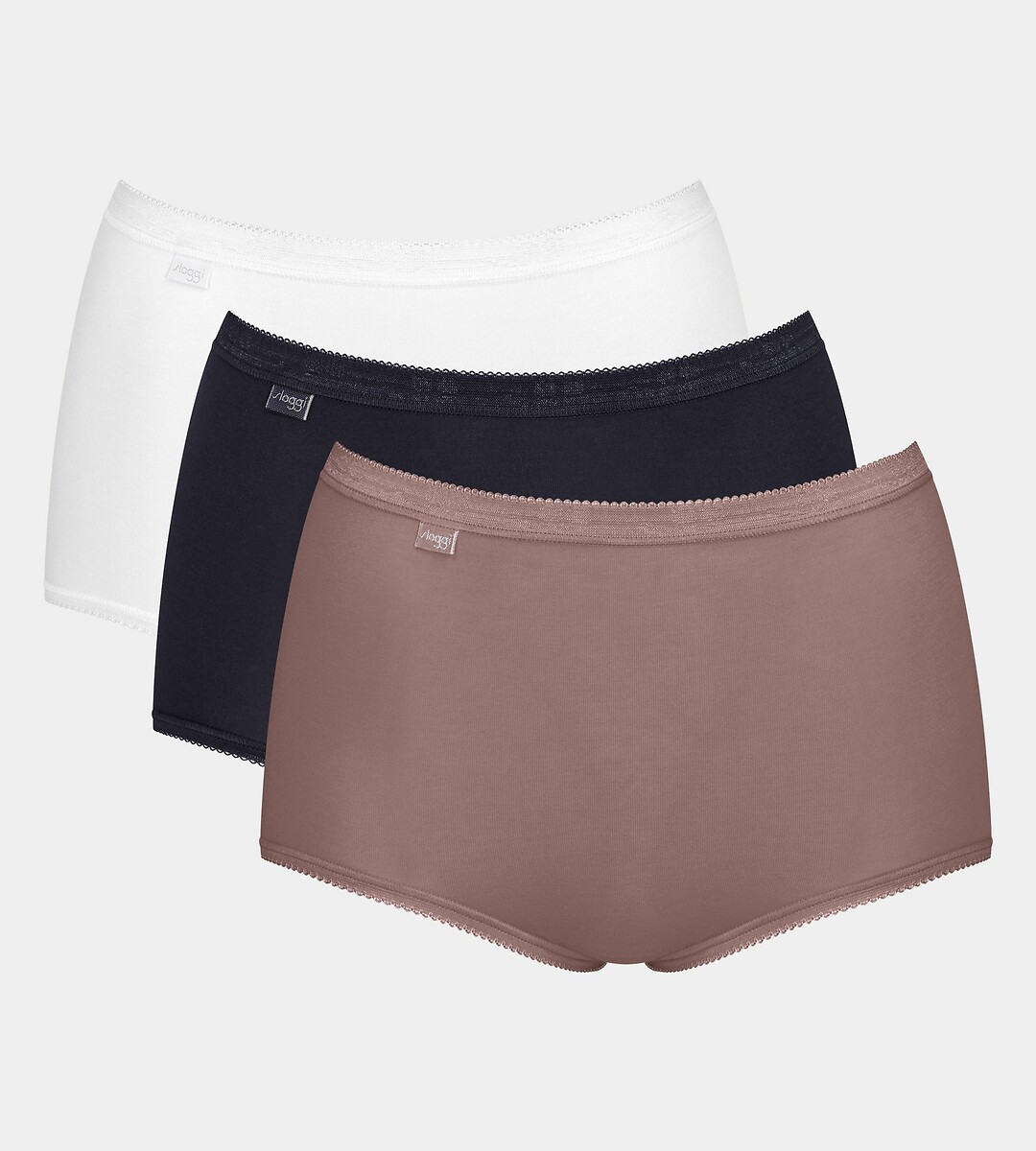 Pack of 3 Basic+ Maxi Knickers, SLOGGI