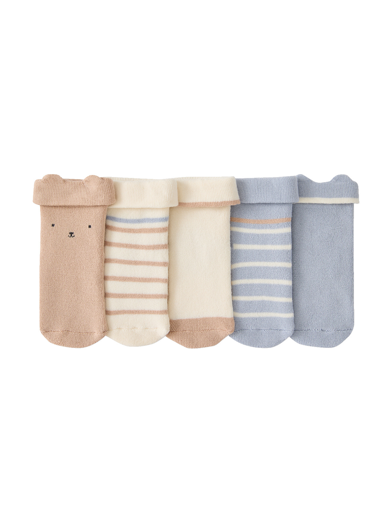 Lot de 5 chaussettes, VERTBAUDET