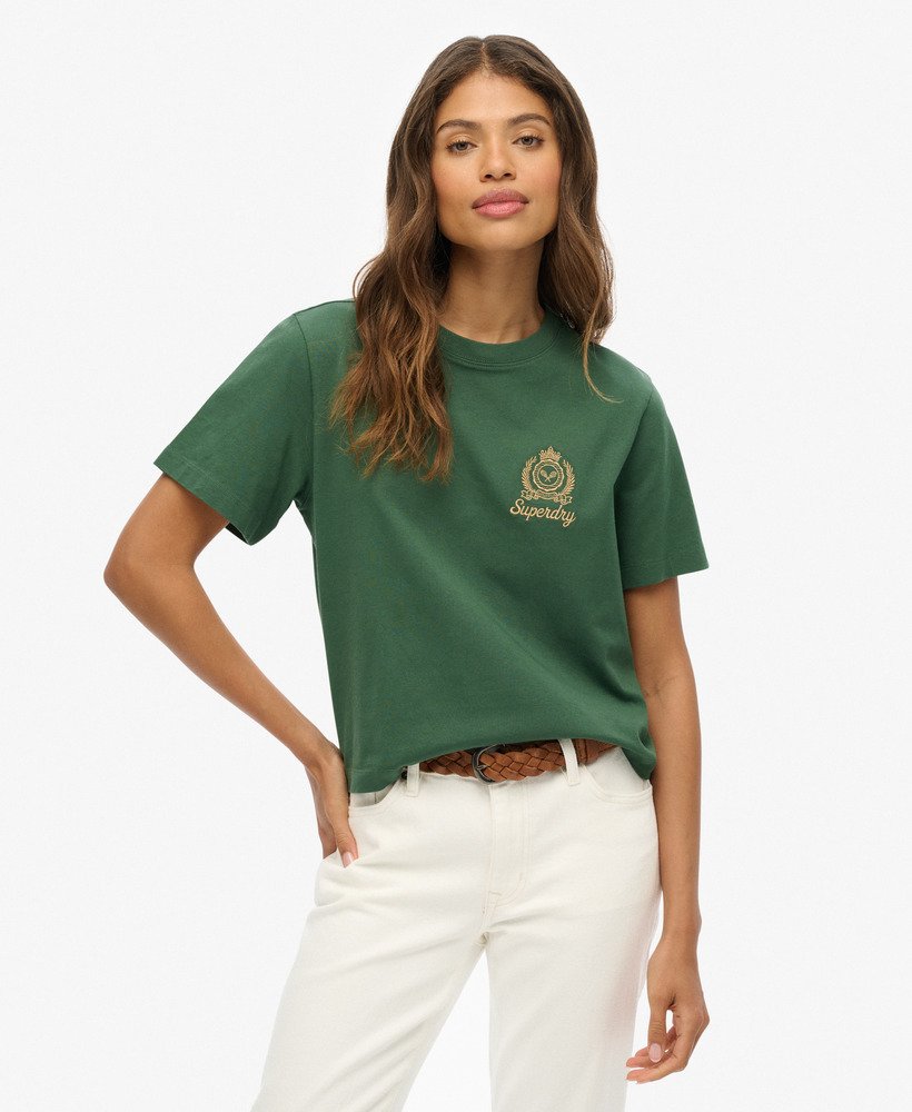T-shirt ample et droit Country Club, SUPERDRY
