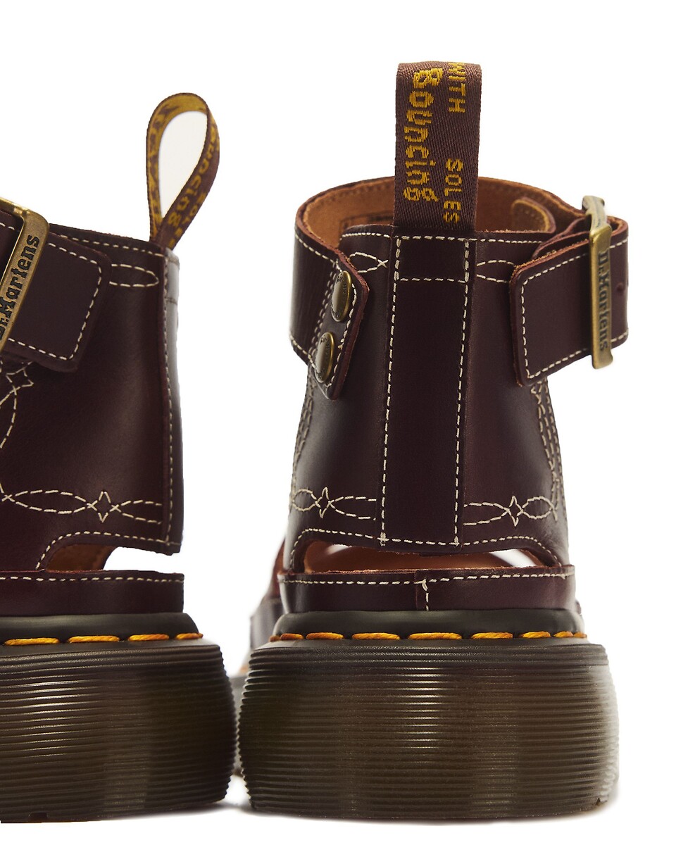 Dr. Martens Sandalias de piel, Clarissa Quad Rodeo — foto 4
