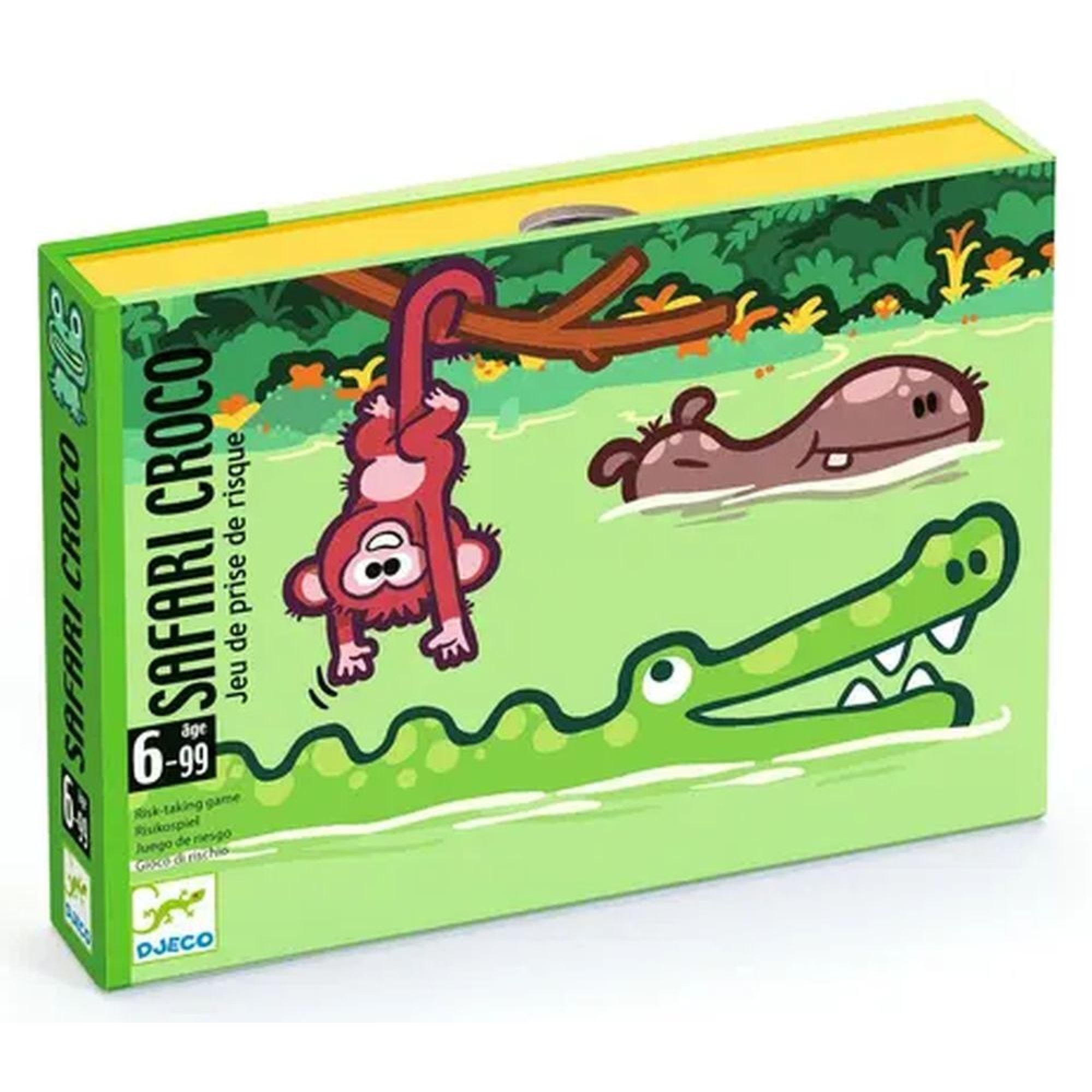 Jeu de cartes Safari croco, DJECO