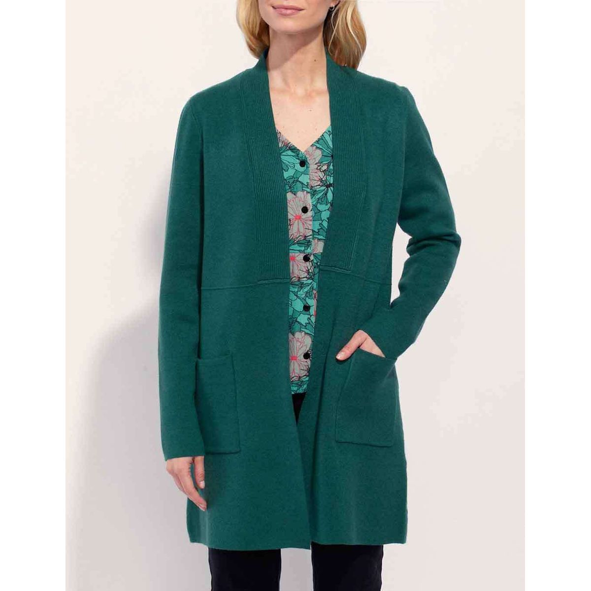 Cardigan femme vert sapin La Redoute