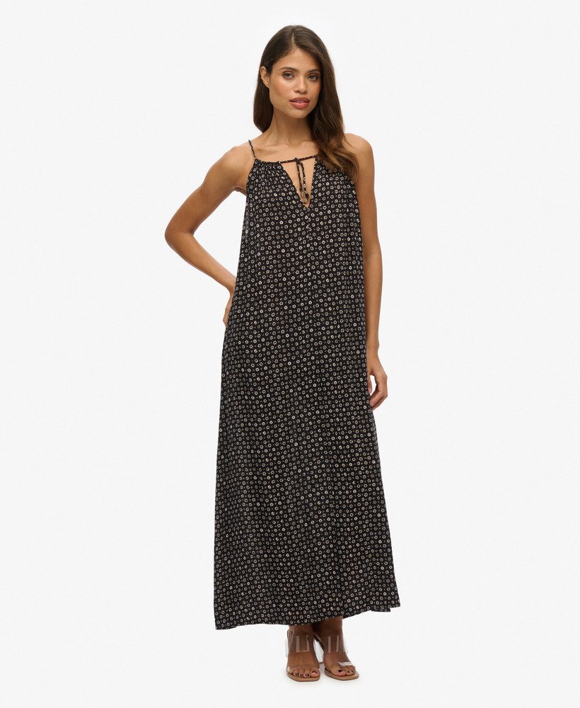 Robe longue caraco de plage, SUPERDRY