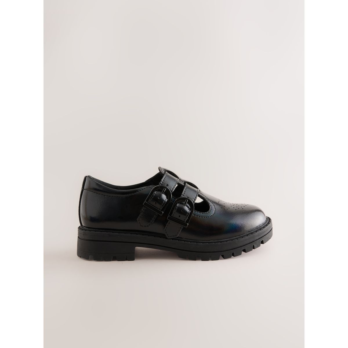 Chaussures d’école salomé à double boucle, NEXT