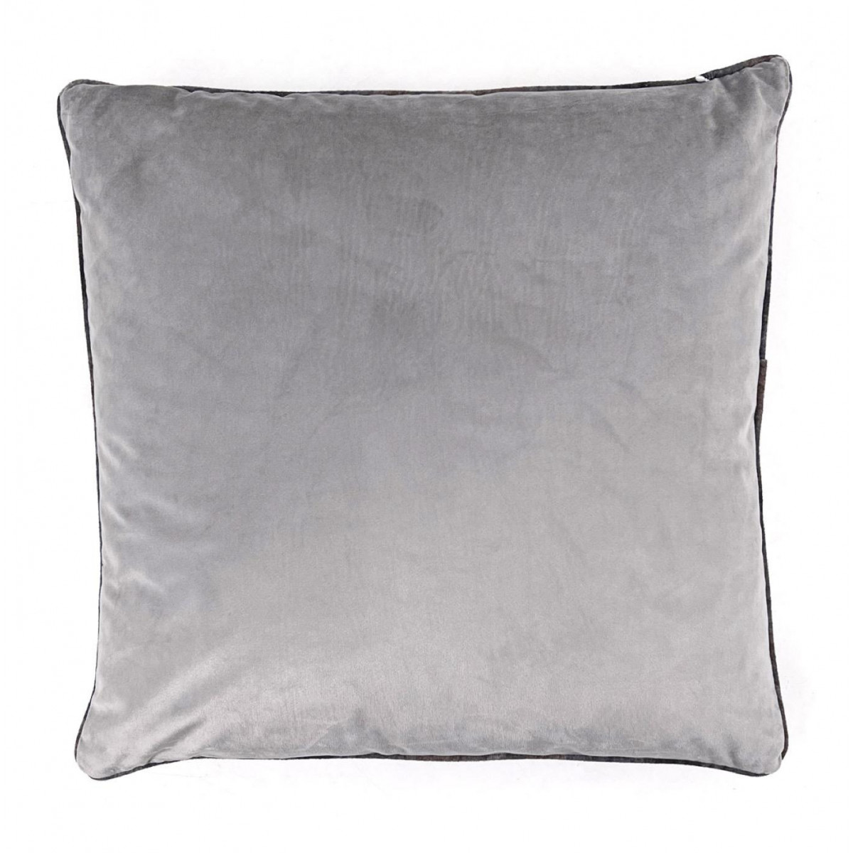 Coussin Polyester Gris 45x45cm - DÉCORATION, DECORATION D’AUTREFOIS