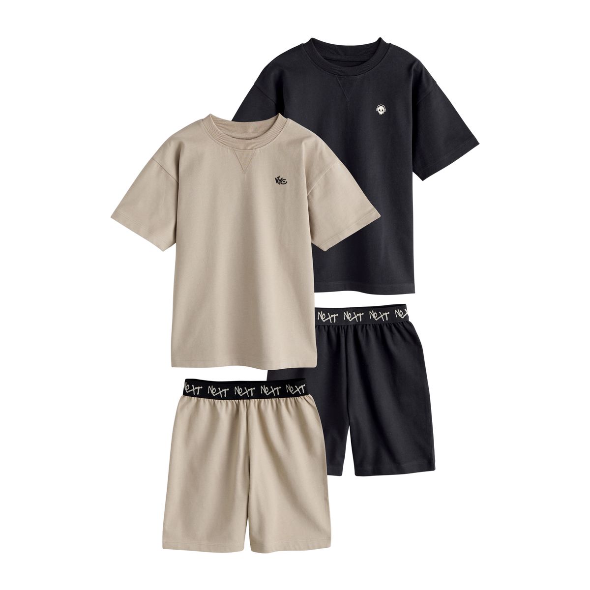 Pyjama short, lot de 2, NEXT