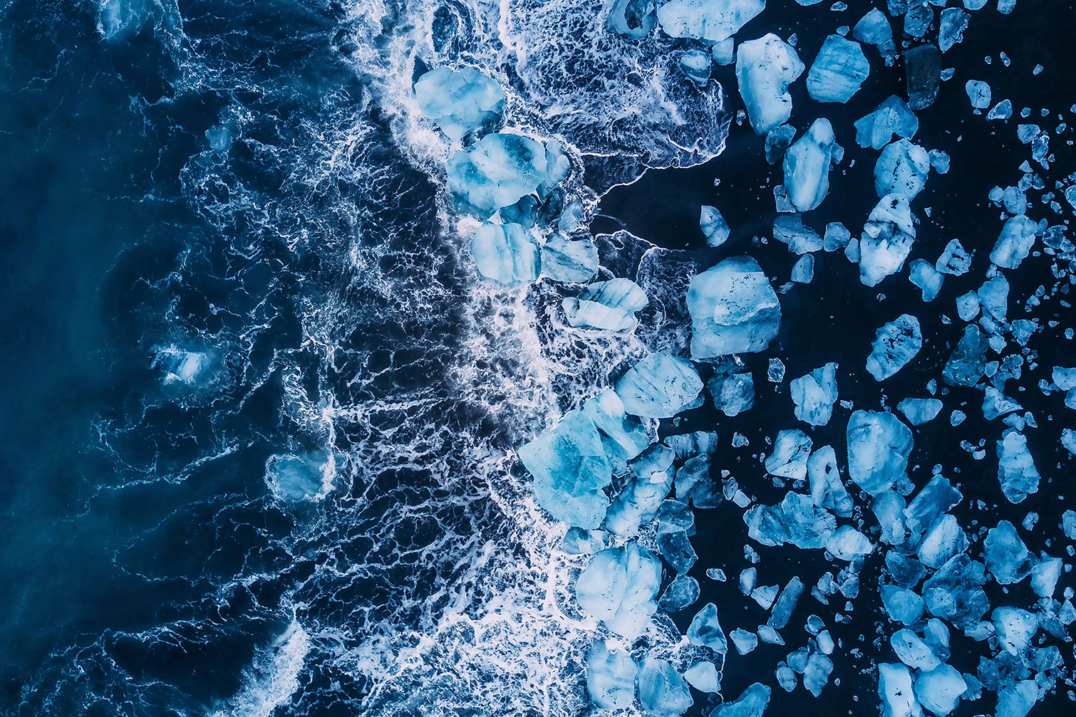 Tableau iceland diamond beach, HEXOA