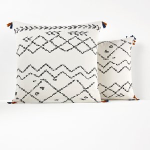Afro Craft Graphic 100% Cotton Pillowcase LA REDOUTE INTERIEURS image