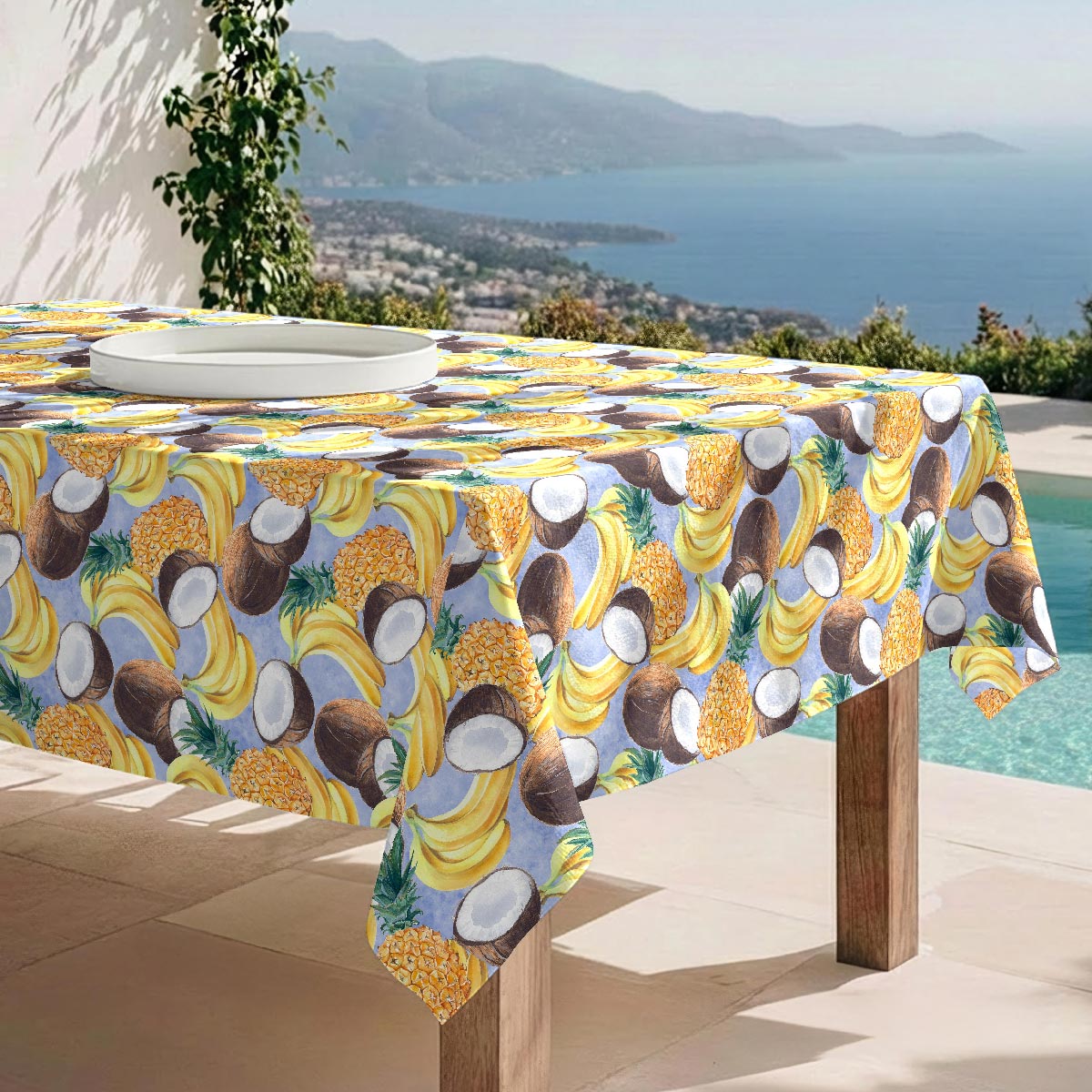 Nappe anti-taches Frutrop - 100% coton -, NAF NAF HOME