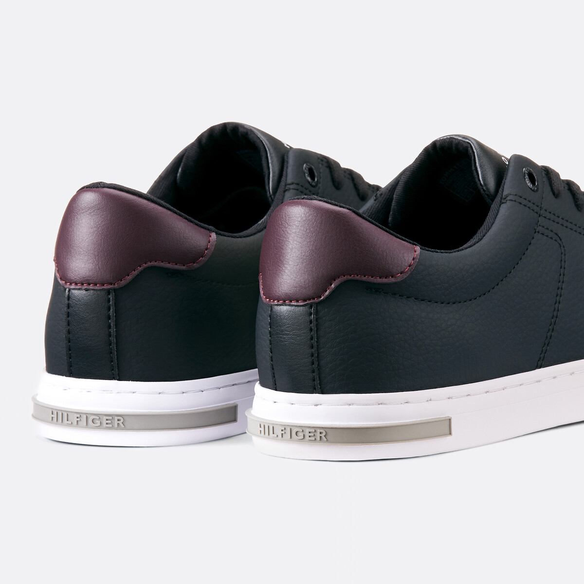 Tommy Hilfiger Zapatillas vulcanizadas de piel — photo 3