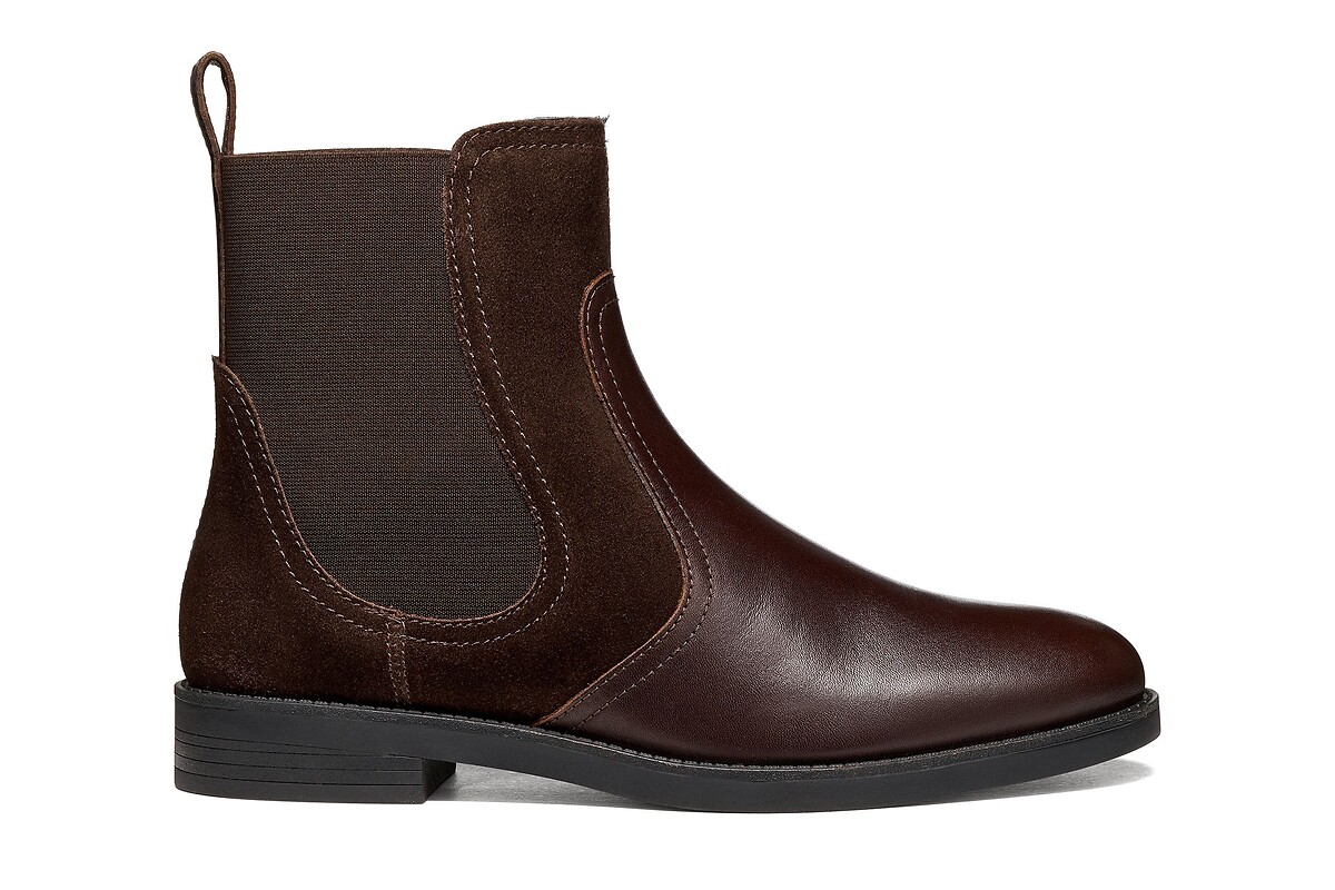 GEOX Botines Chelsea de piel ESMEENA
