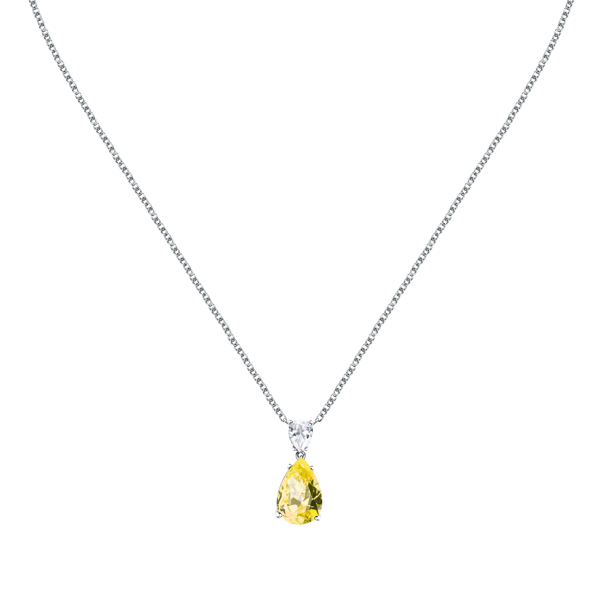 Collier en acier, cristaux, TESORI, MORELLATO