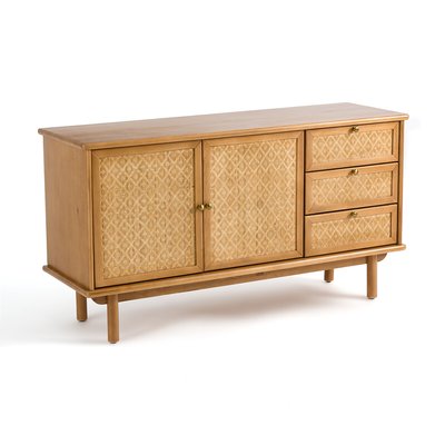 Orient Pine and Cane Sideboard LA REDOUTE INTERIEURS